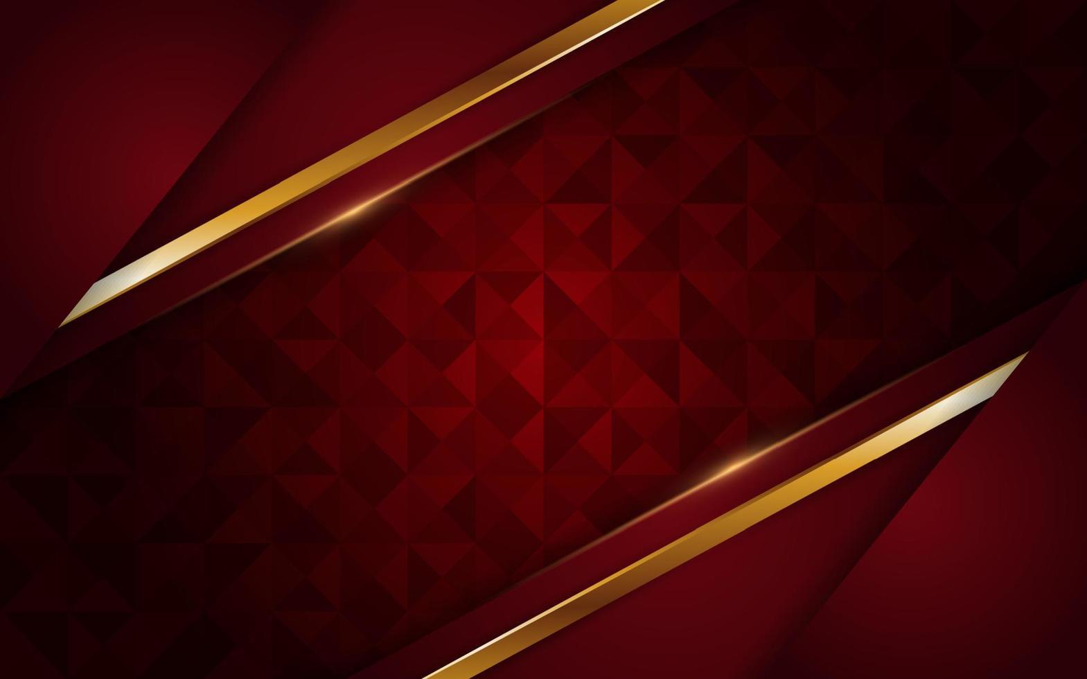 Modern dark red background with texture effect overlap layer design vector