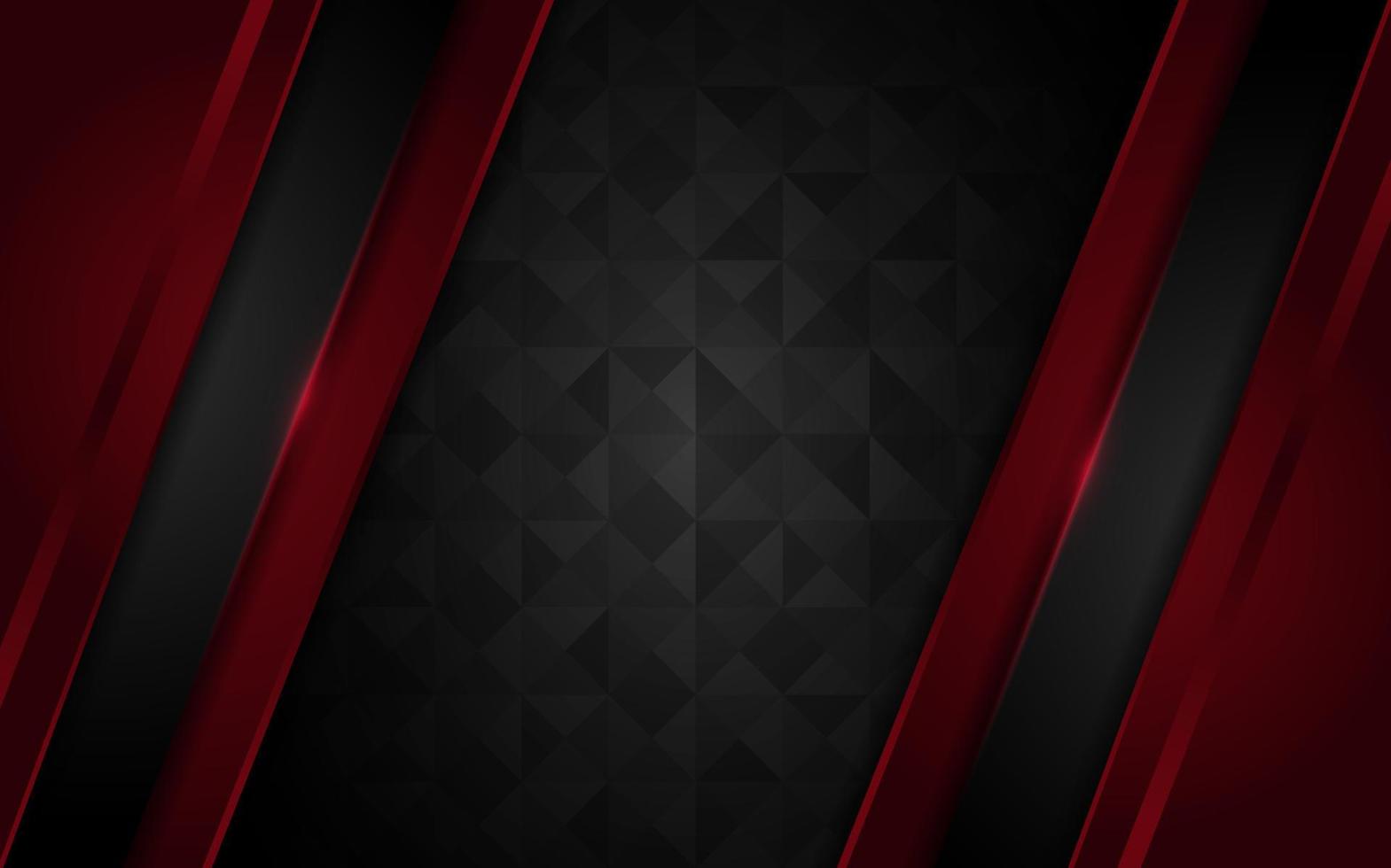 Modern dark red background with texture effect overlap layer design vector