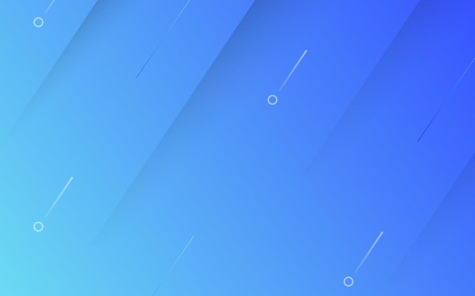 Abstract gradient blue modern design background vector