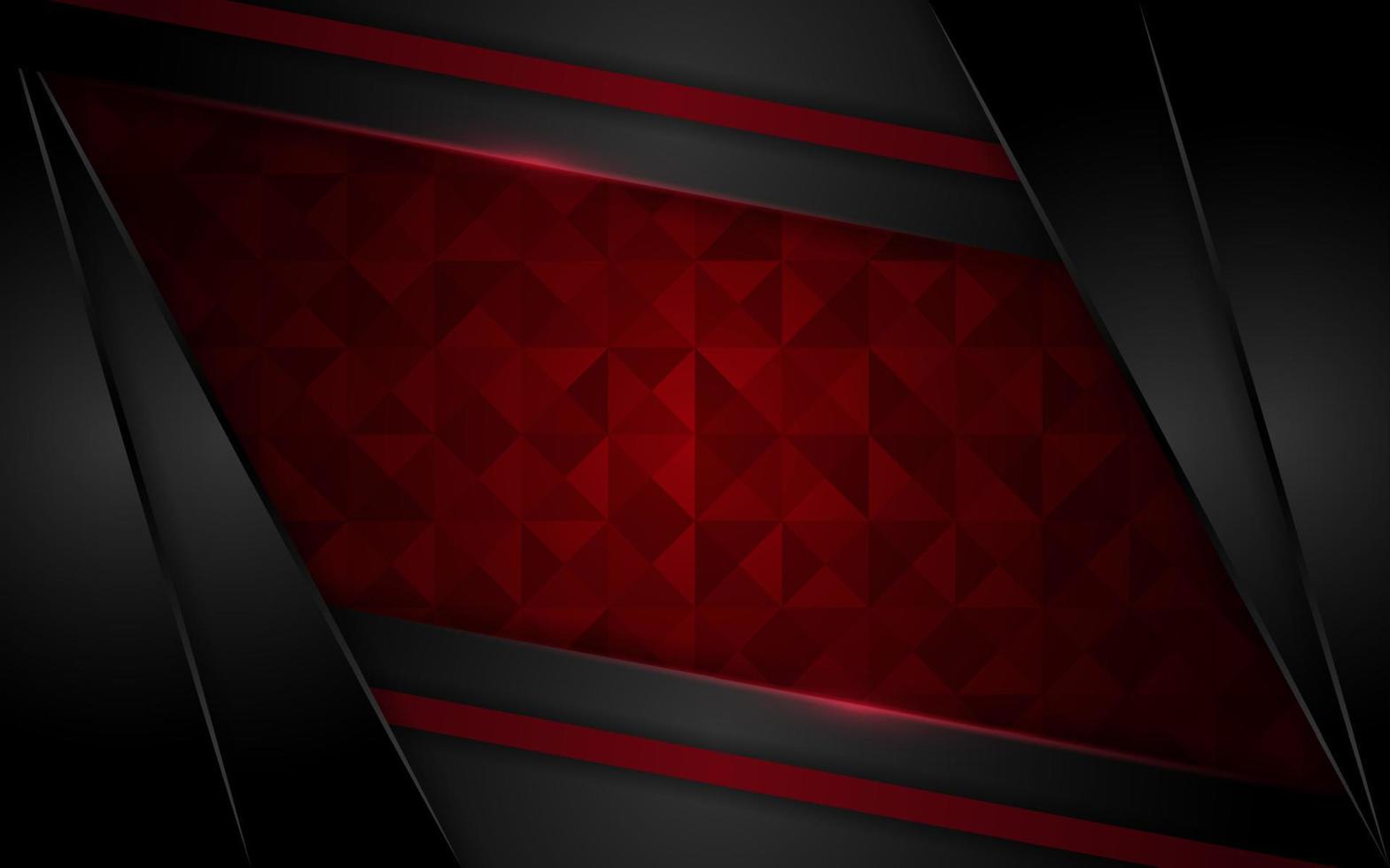 Modern dark red background with texture effect overlap layer design vector