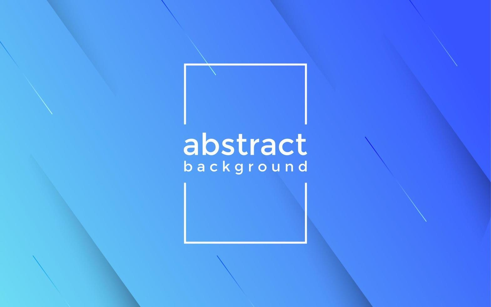 Abstract gradient blue modern design background vector