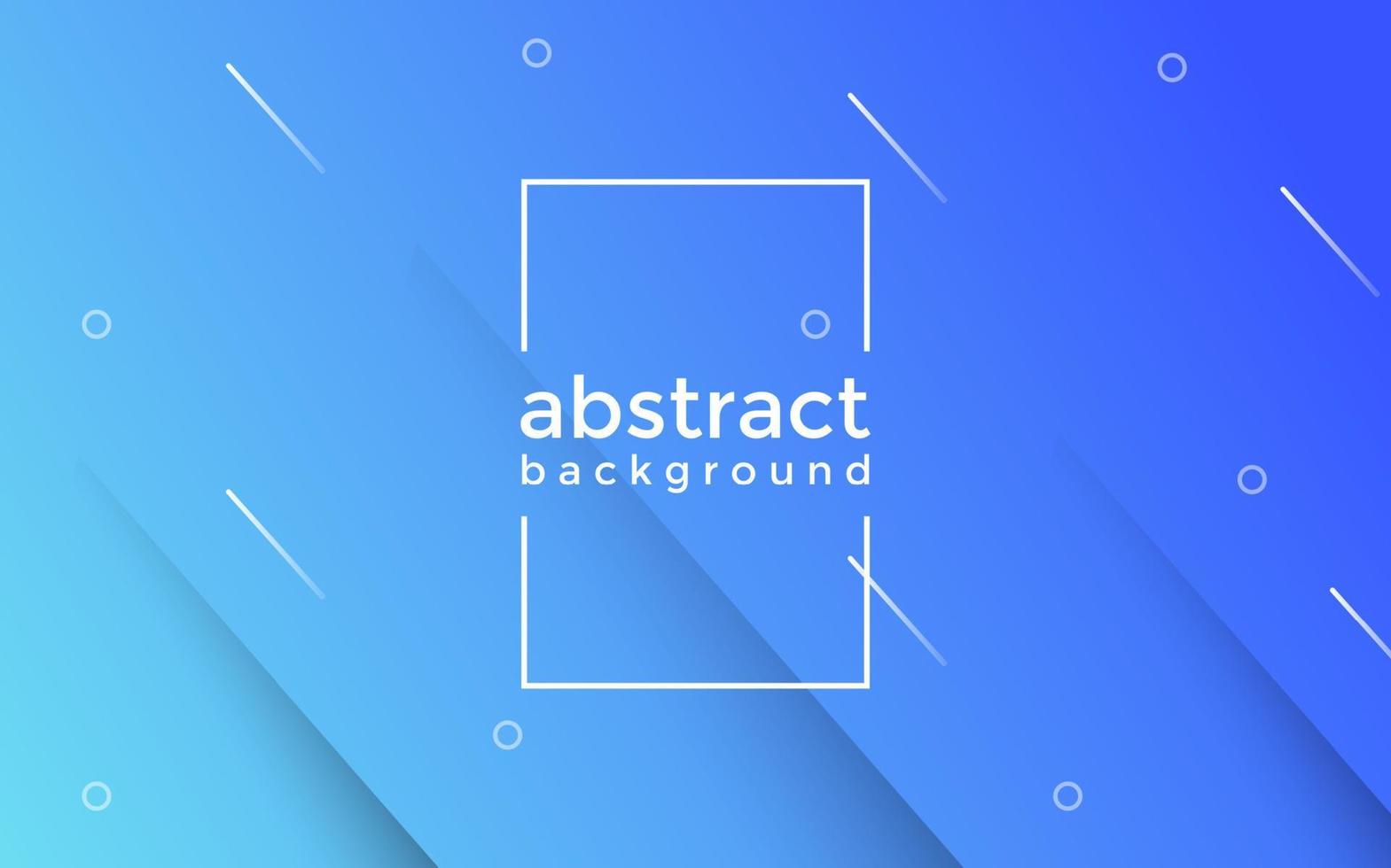 Abstract gradient blue modern design background vector