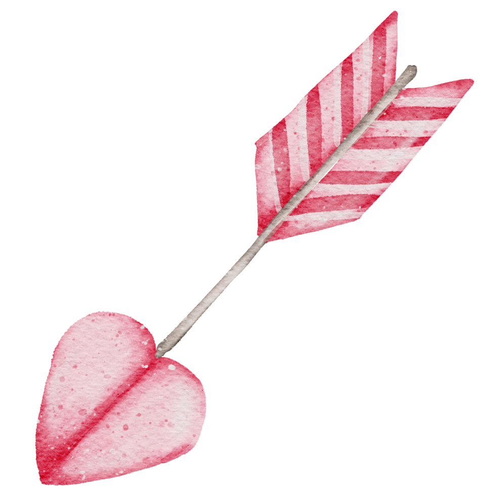 Valentine's Day watercolor png