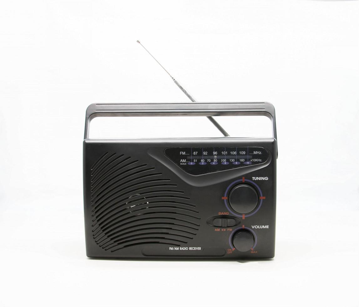 isolated radio receiver photo