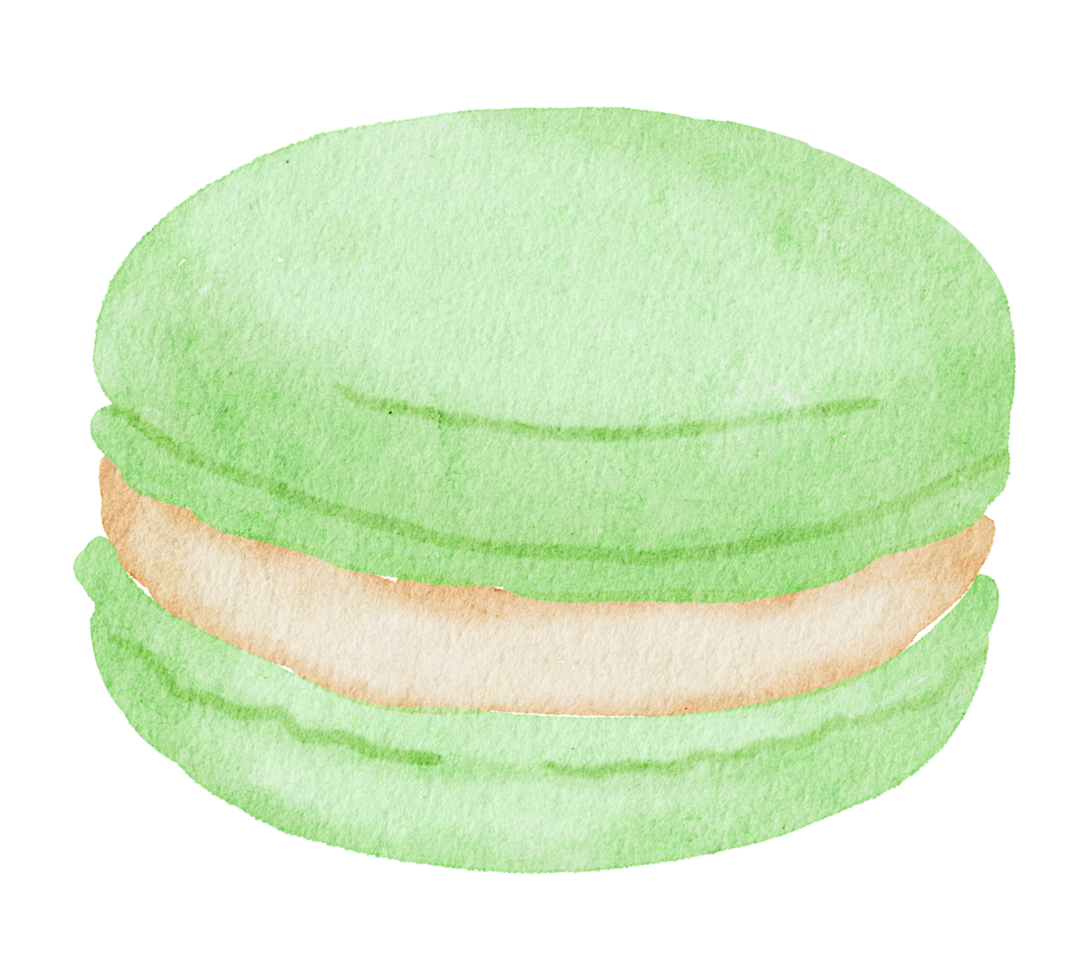 Dessert watercolor cartoon cute png