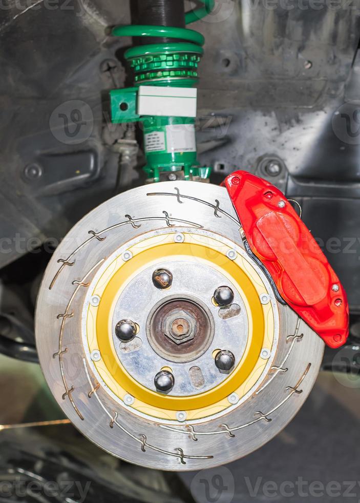 Front disk brakes system photo