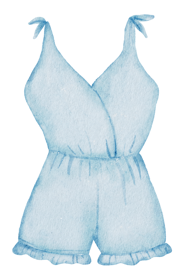 summer clothes watercolor png