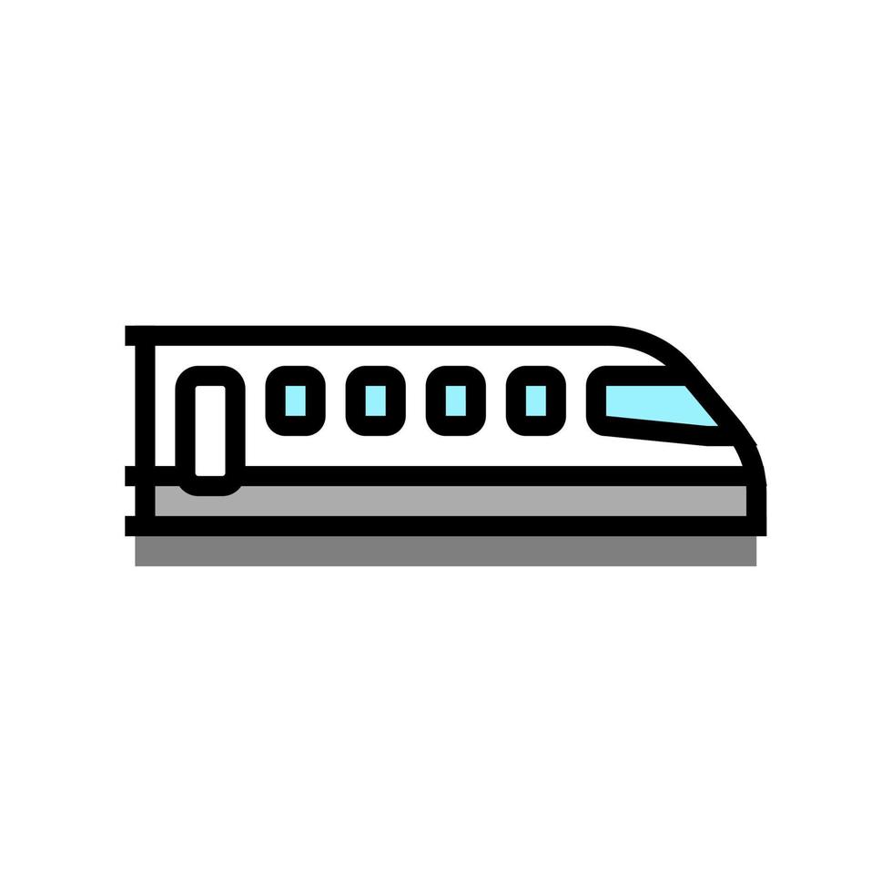 train transport color icon vector illustration