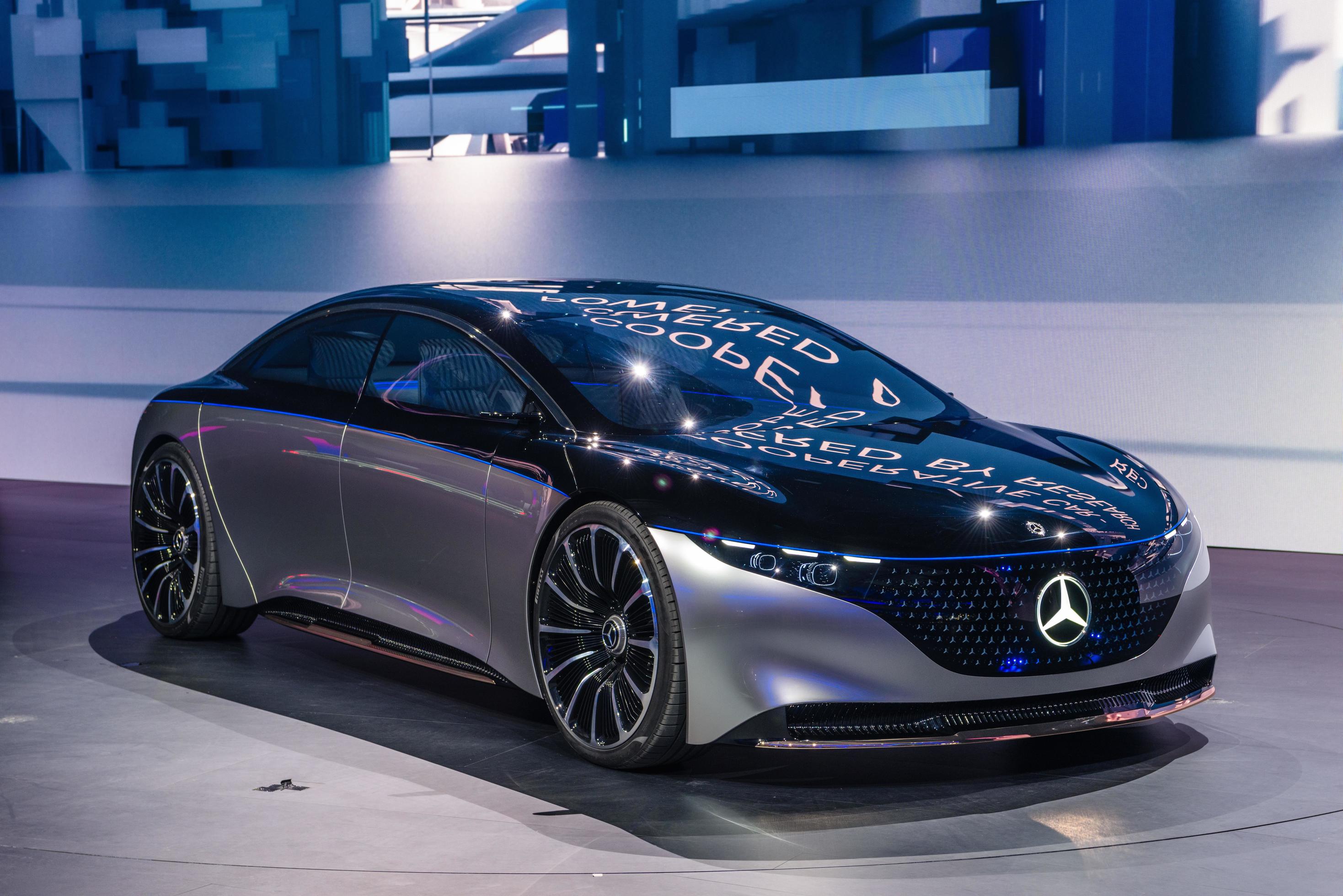 2019 Mercedes Benz Vision EQS Concept