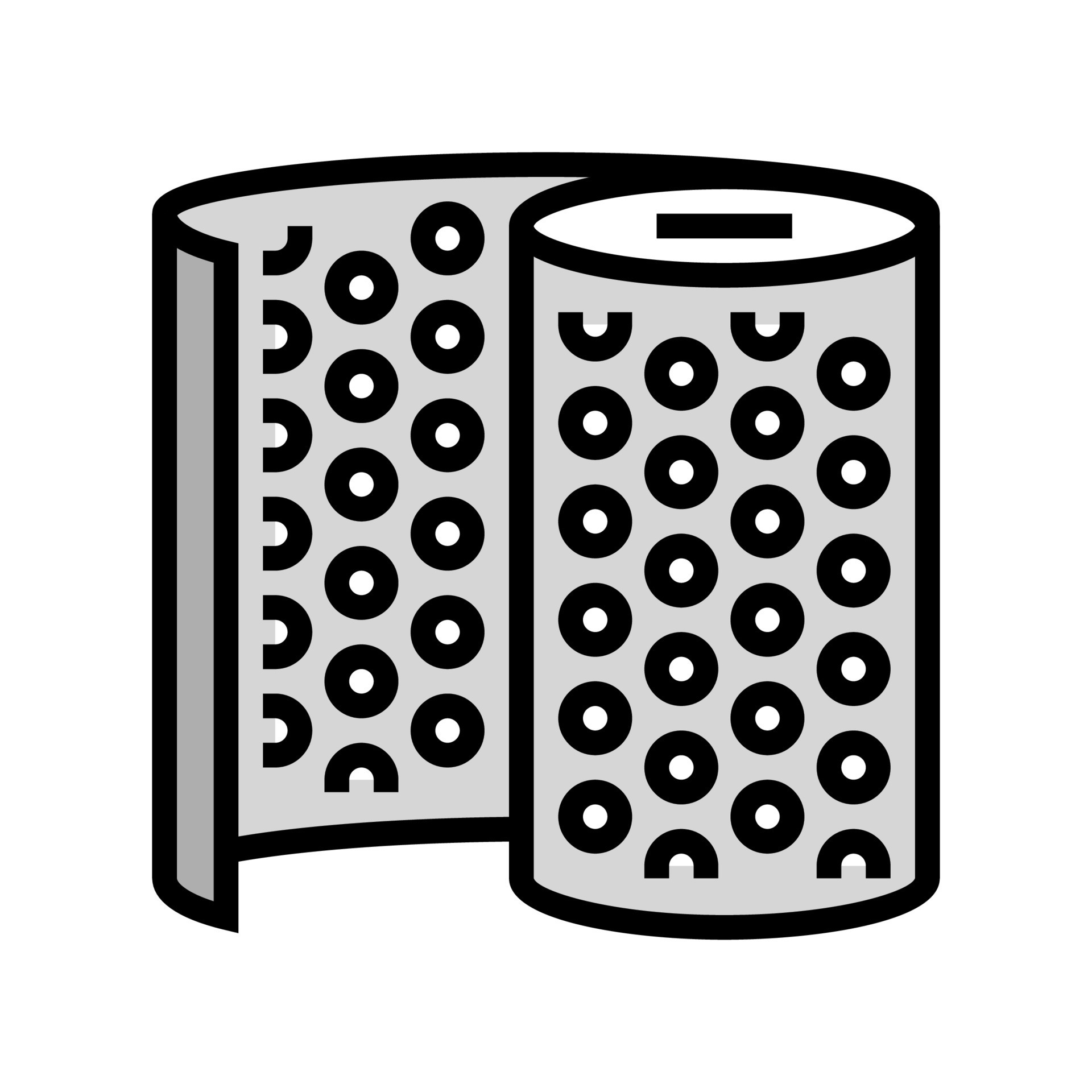 bubble wrap plastic color icon vector illustration 10223150 Vector Art