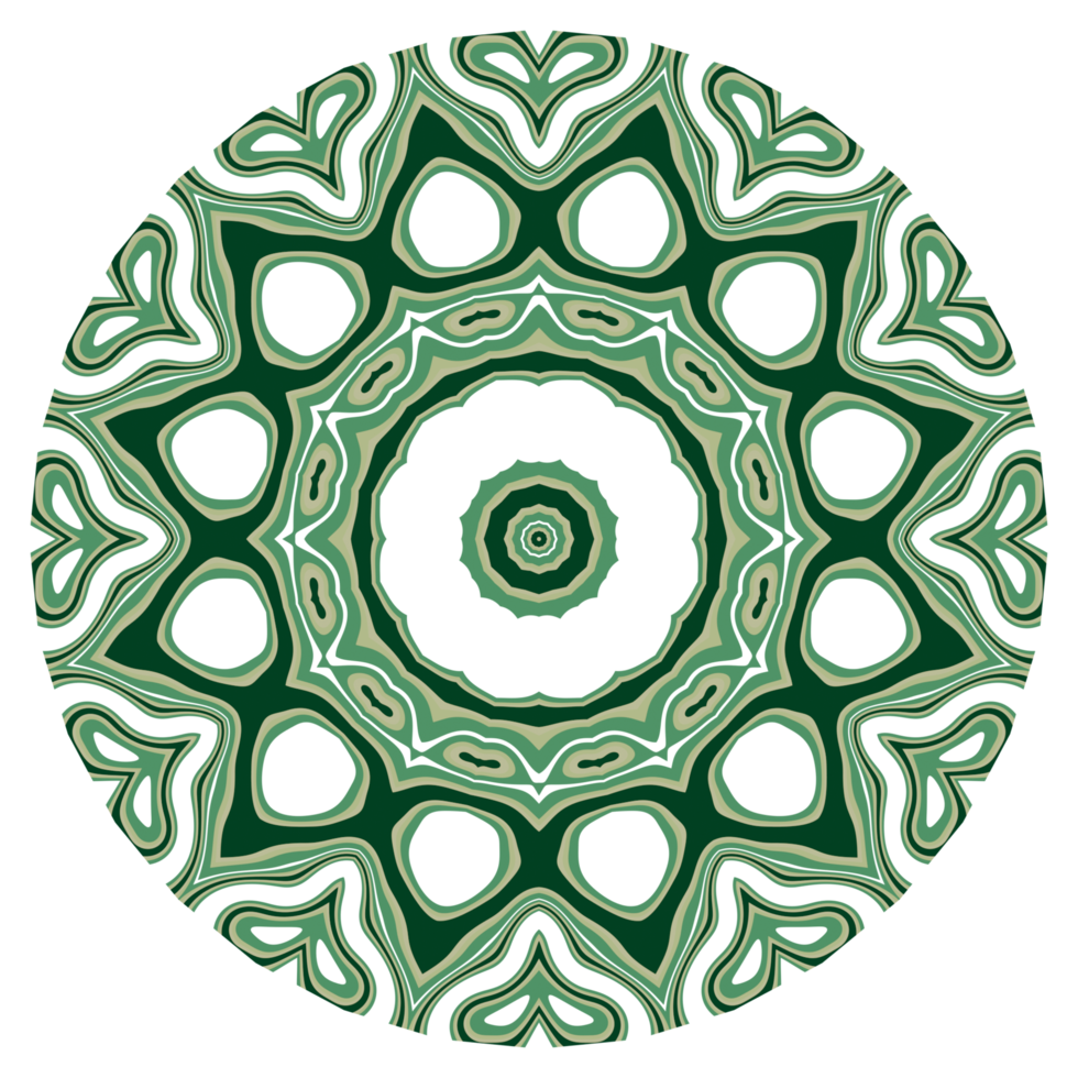 Mandala pattern ornament png