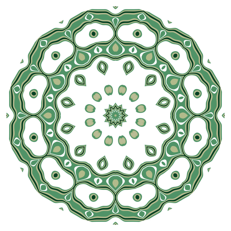 mandala mönster prydnad png