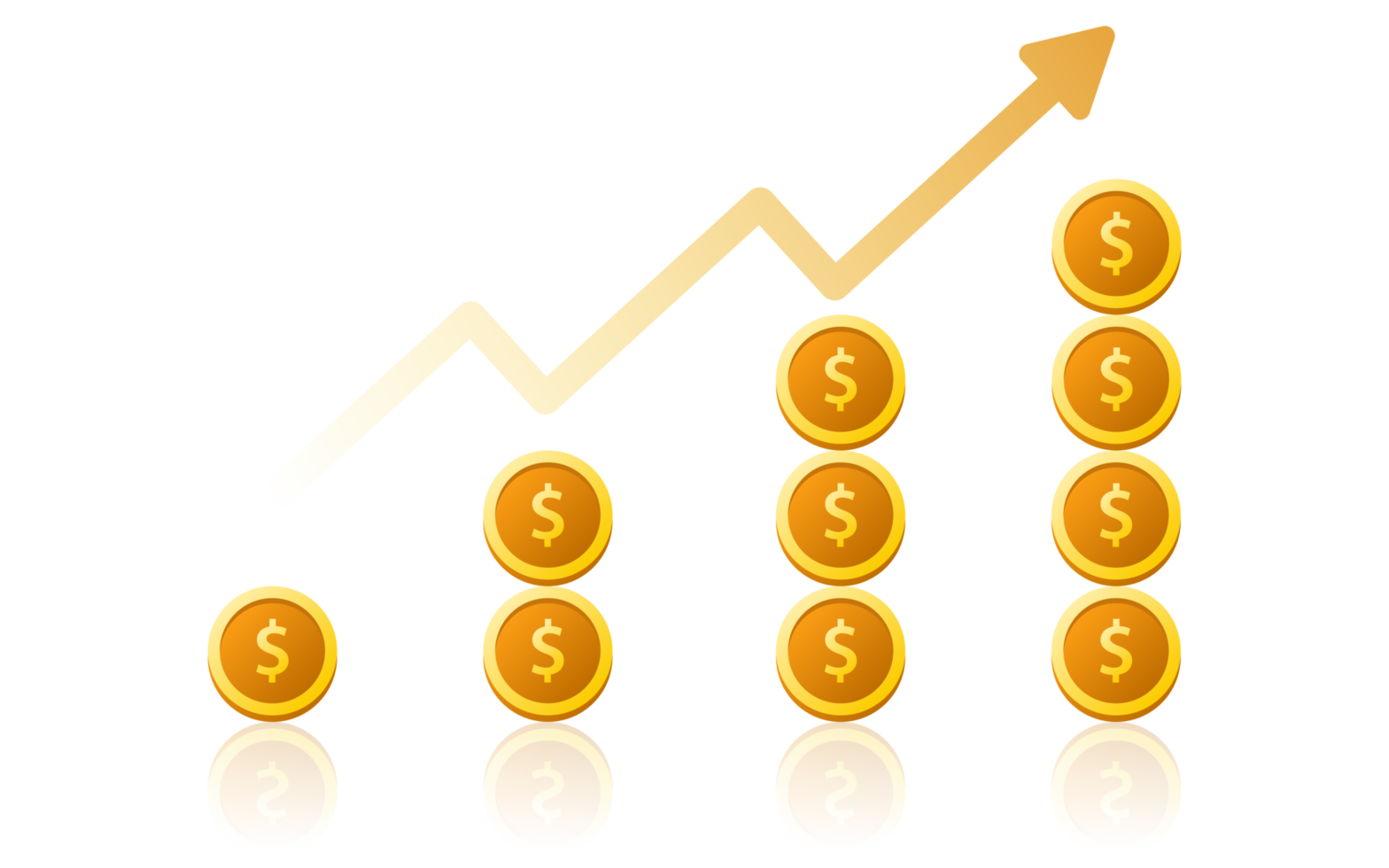 concept de gestion financière et investissement, modèle de bannière de paiement avec de l'argent. png