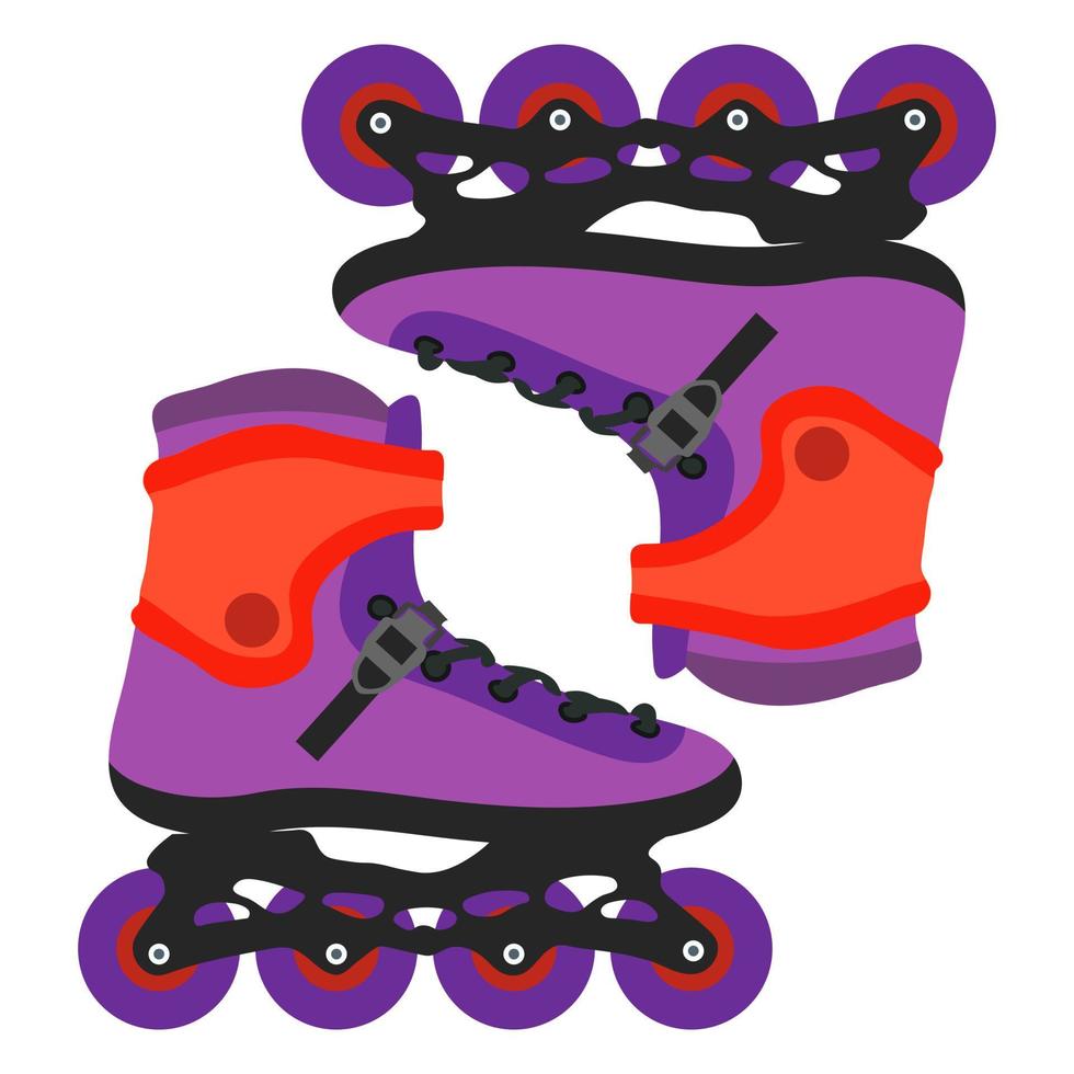 patines para patinar. ilustración vectorial vector