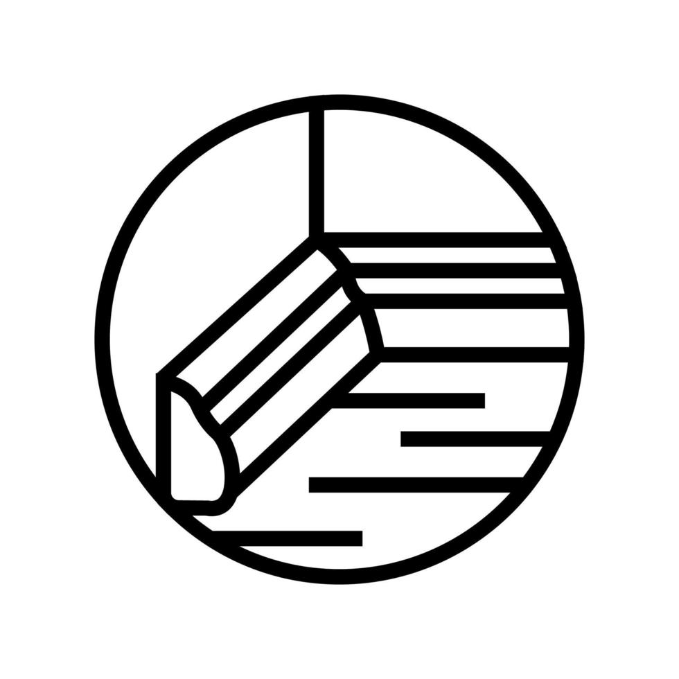 ilustración de vector de icono de línea de accesorios de zócalo