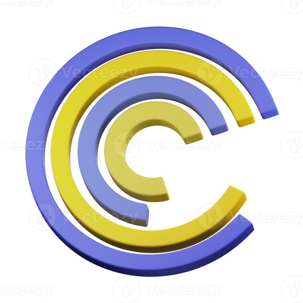 staafdiagram 3d illustratie png