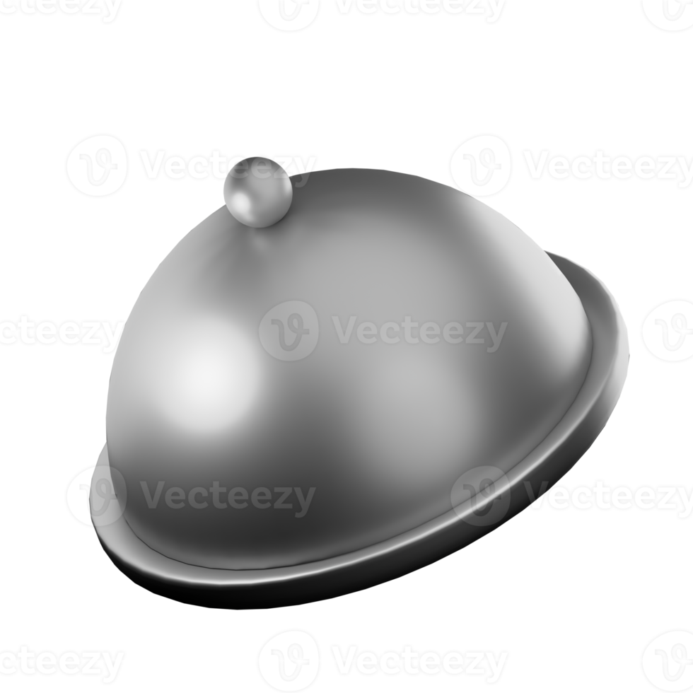 Food Cover Food 3D Illustration png