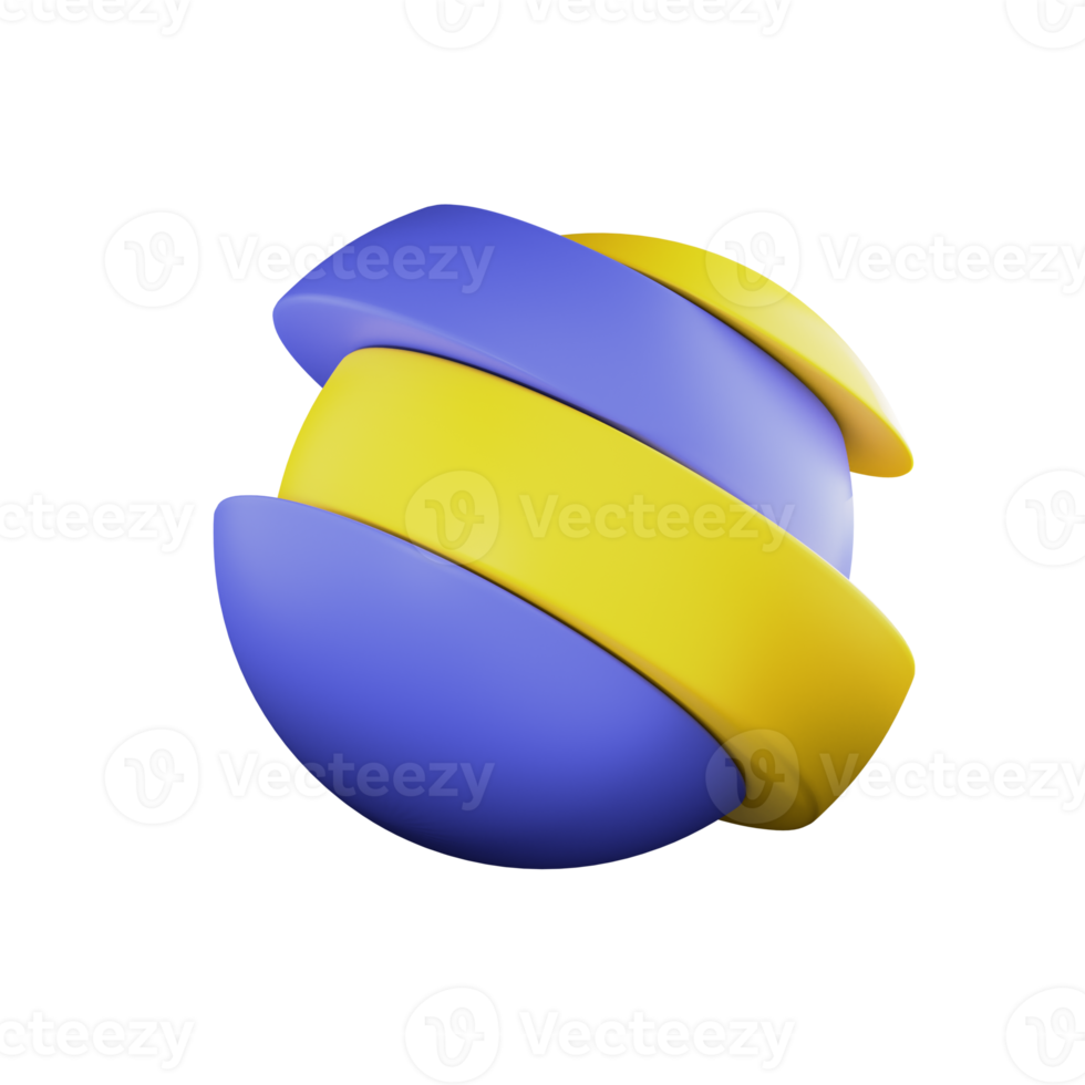 Pie Chart 3D Illustration png
