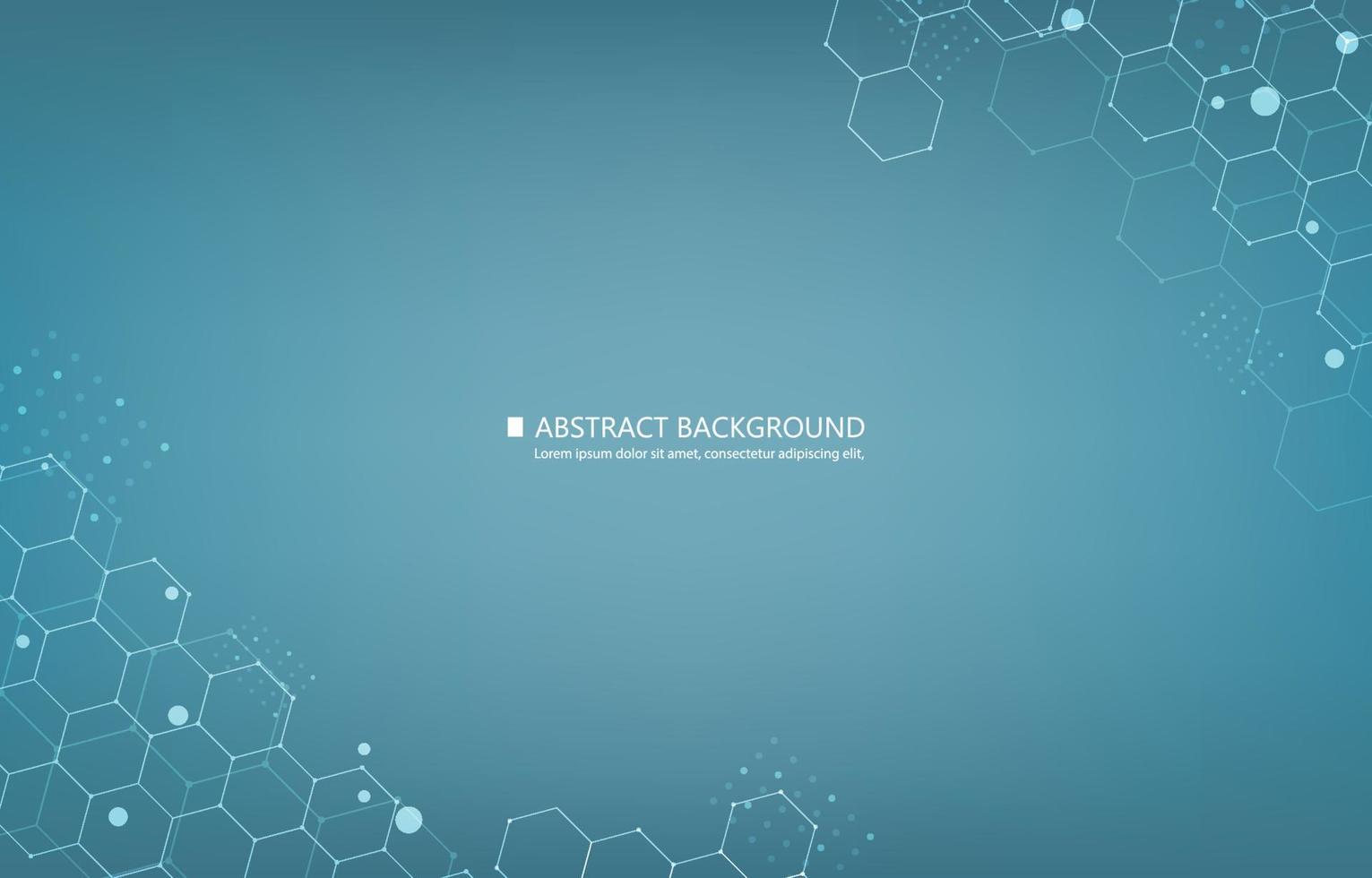 Modern vector medical wallpaper.geometric hexagon shape.medical icons.blue vector background.