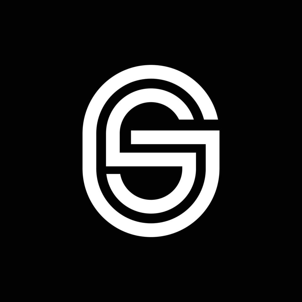 Creative GS logo vector