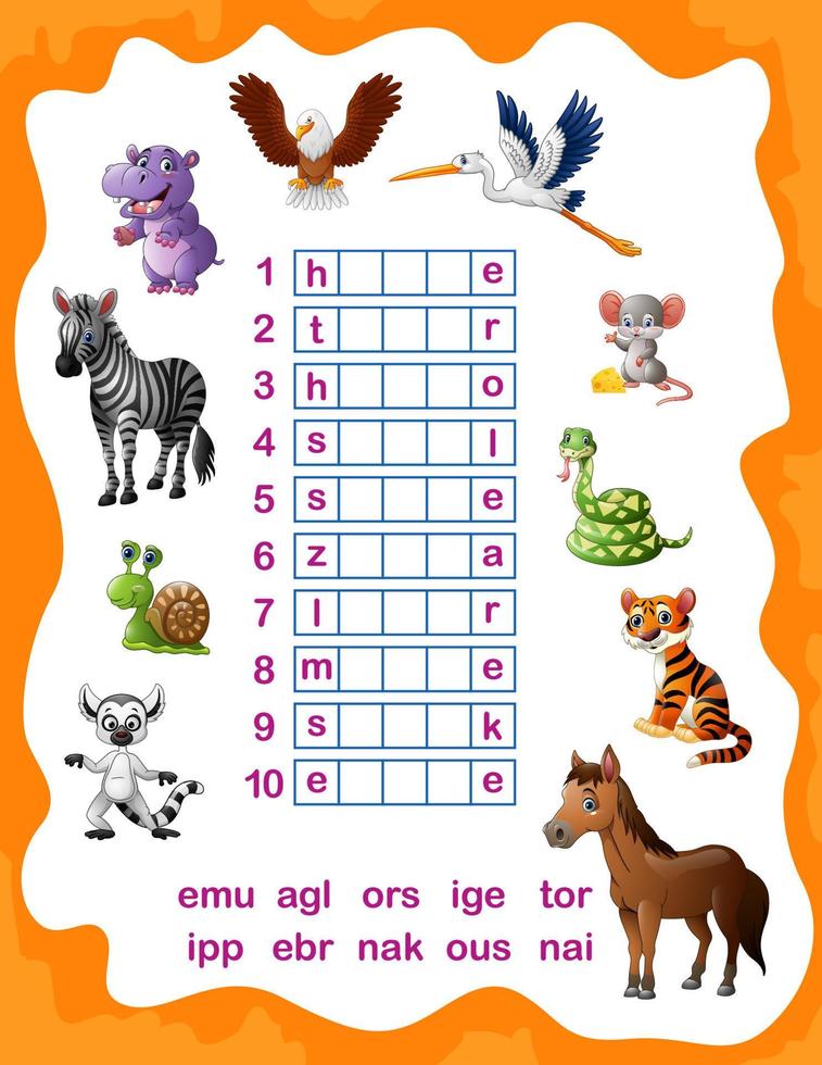 Find the correct part of words vector