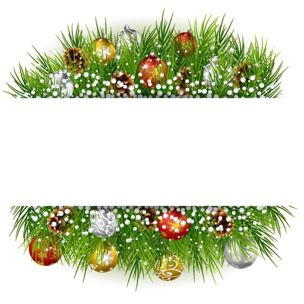 Christmas decoration background 10228284 Vector Art at Vecteezy