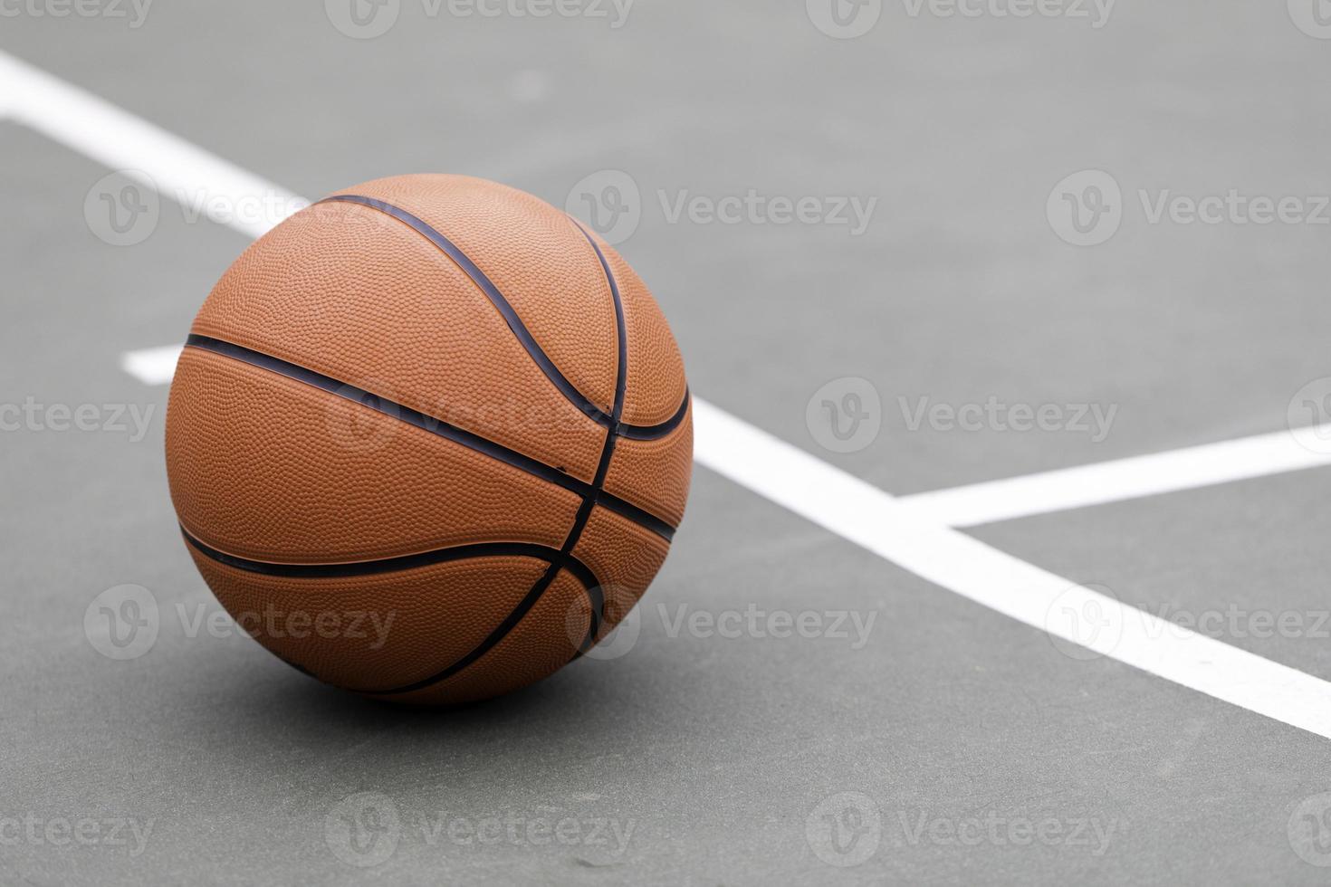 cancha de baloncesto al aire libre foto