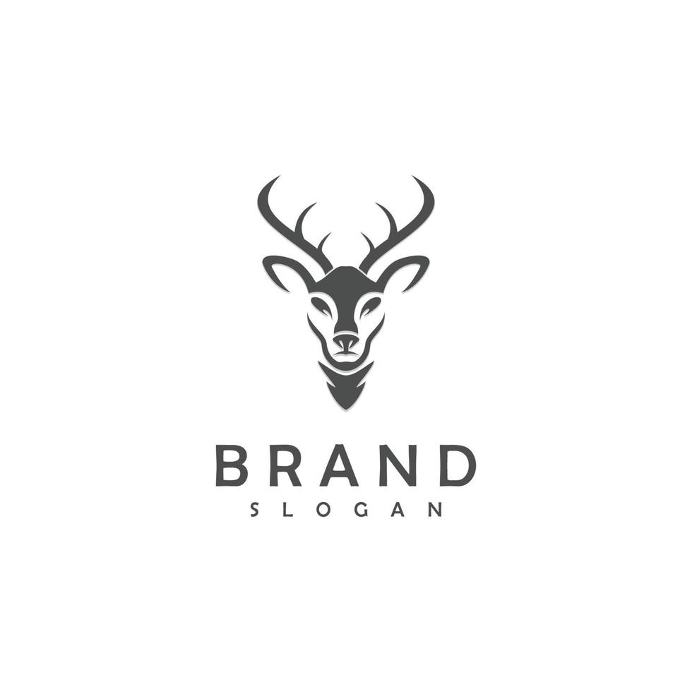 Deer Logo Template vector Illustration