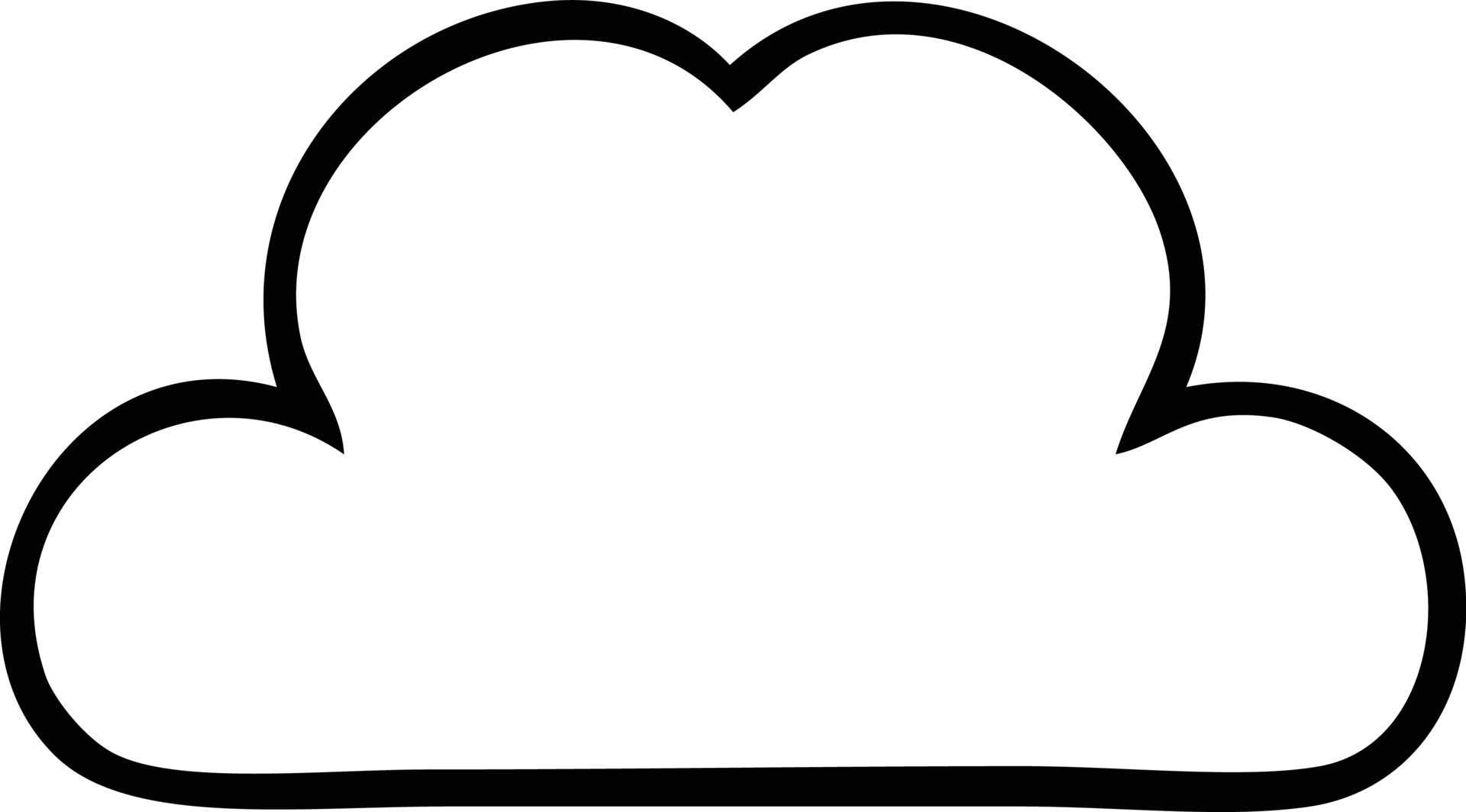 line drawing cartoon white cloud 10231223 Vector Art at Vecteezy