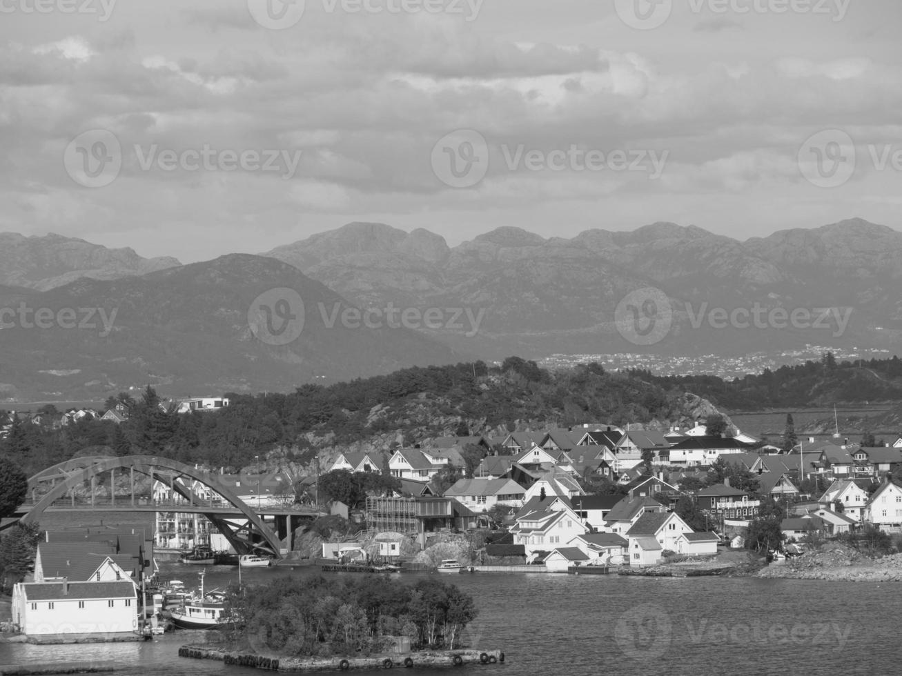 la ciudad de stavanger en noruega foto