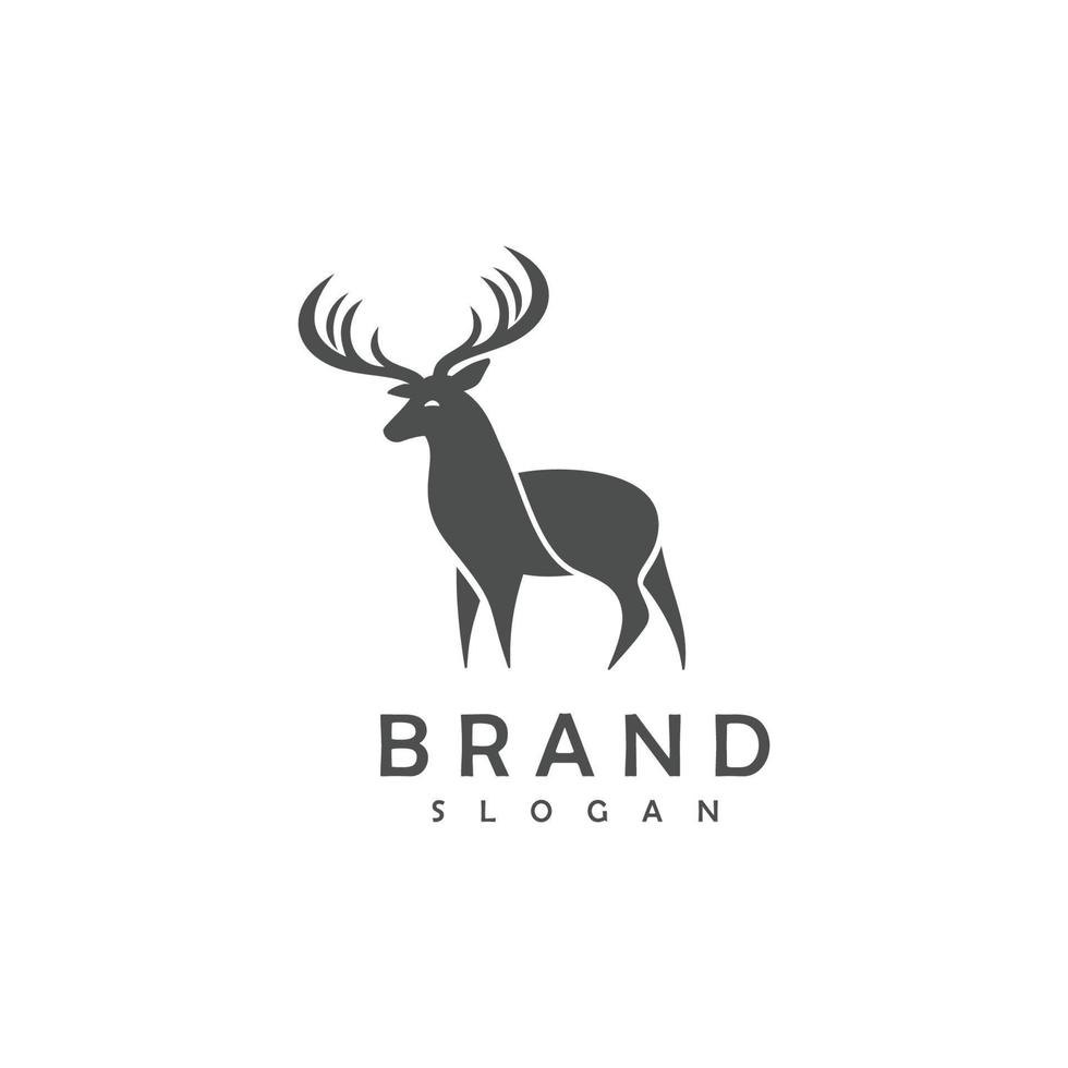 Deer Logo Template vector Illustration