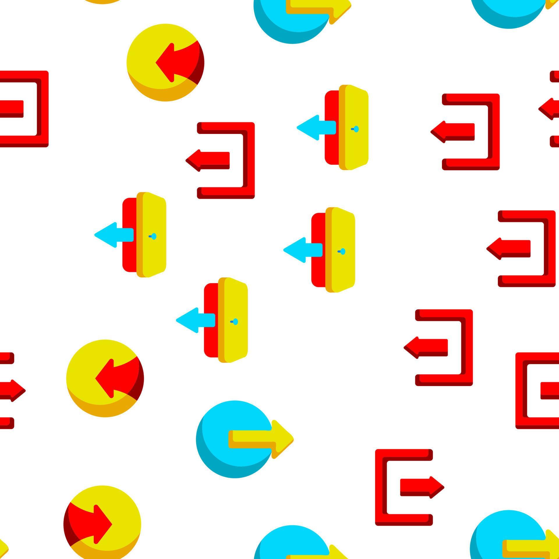 Logout Button Vector Seamless Pattern 10232131 Vector Art at Vecteezy