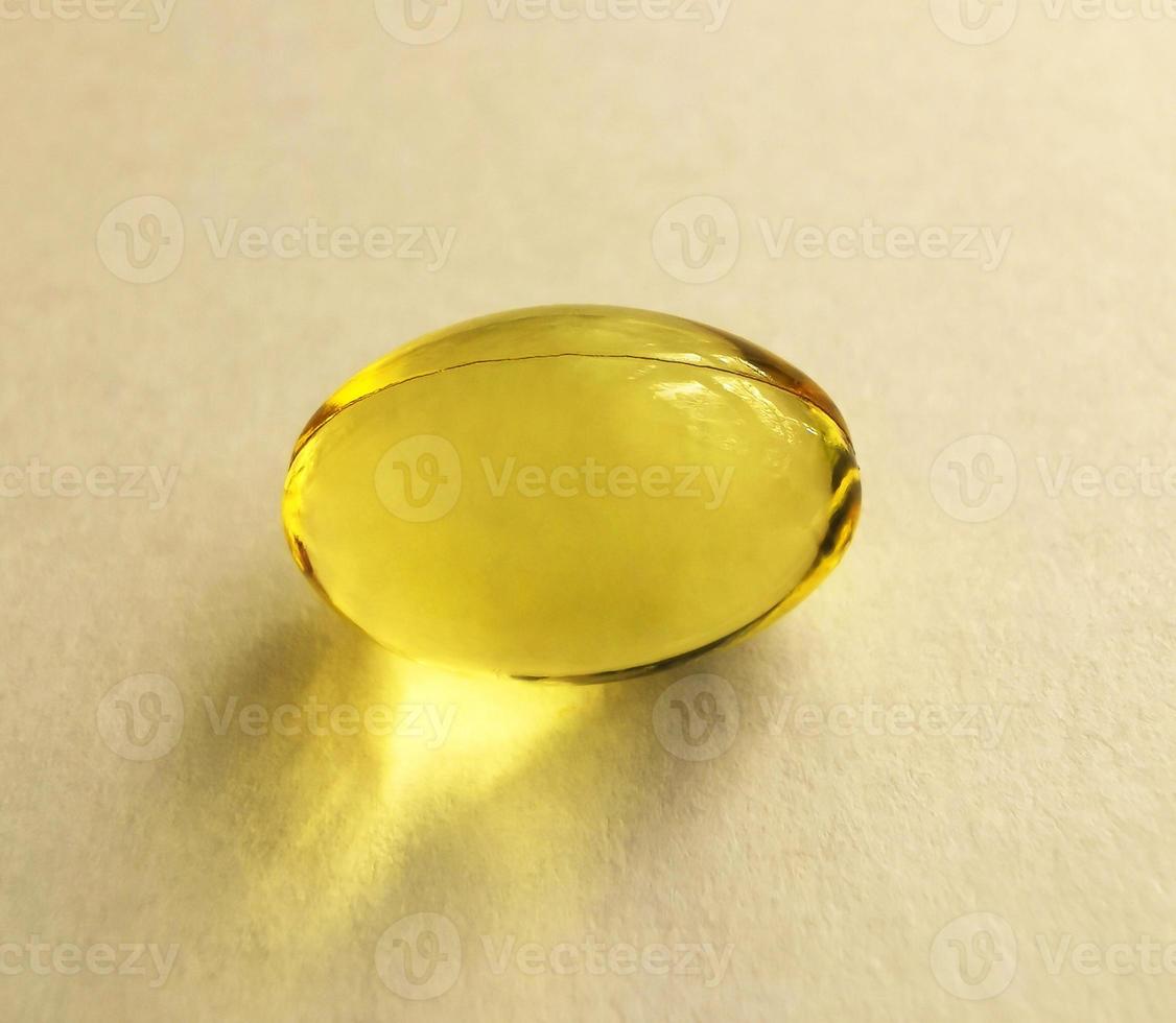 Fish oil capsule Omega 3 photo