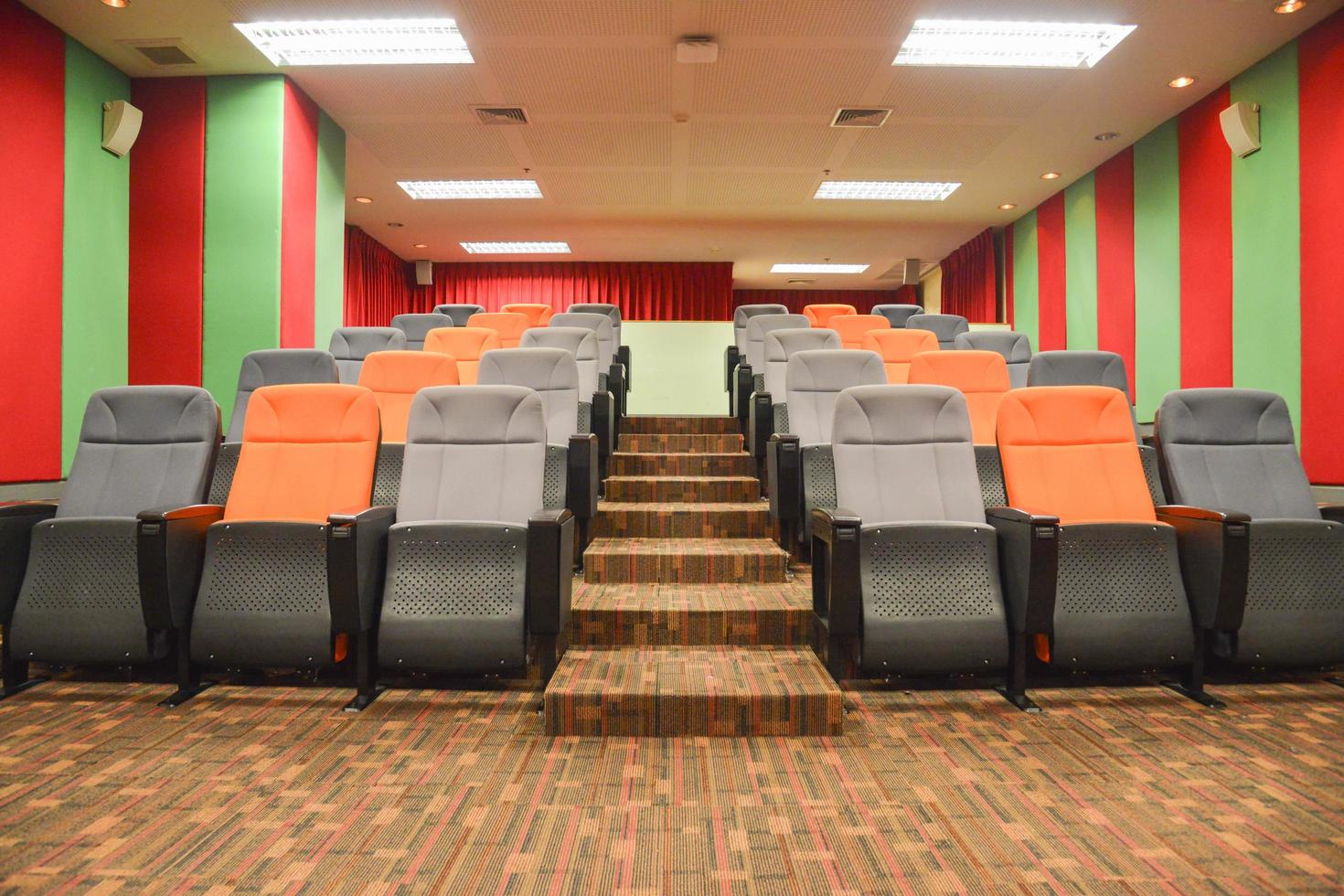 Chair in the cinema photo