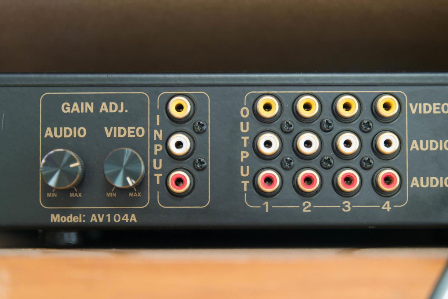 Amplifier device photo 10234287 Stock Photo at Vecteezy