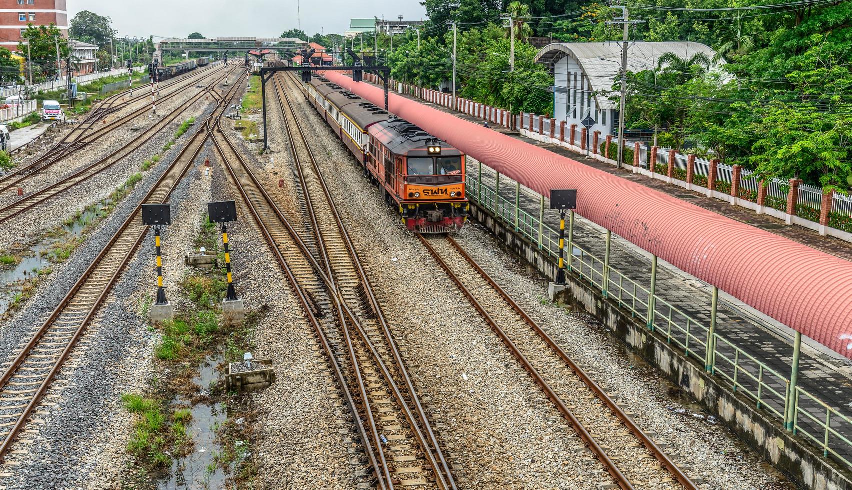 Railway line photo