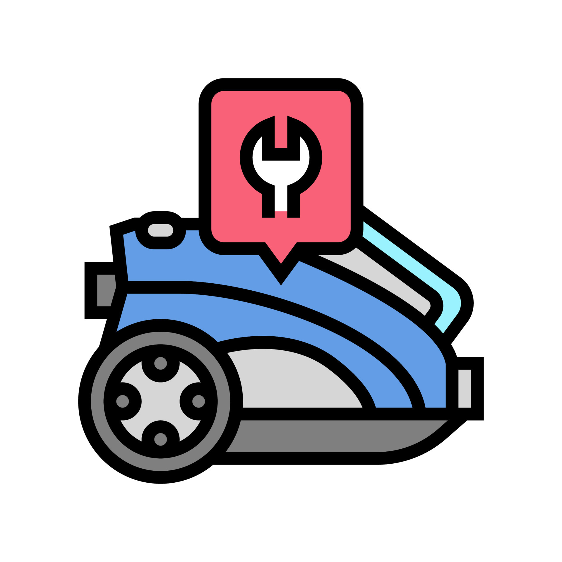 vacuum cleaner repair color icon vector illustration 10234662 Vector