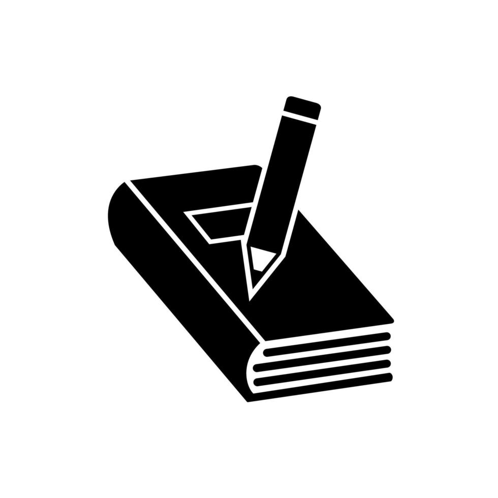 book illustration in trendy flat style vector