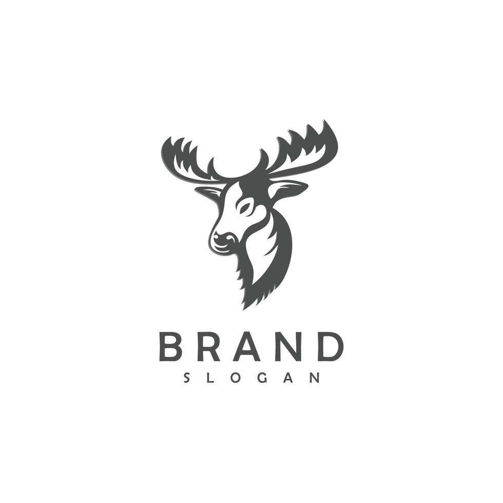 Deer Logo Template vector Illustration