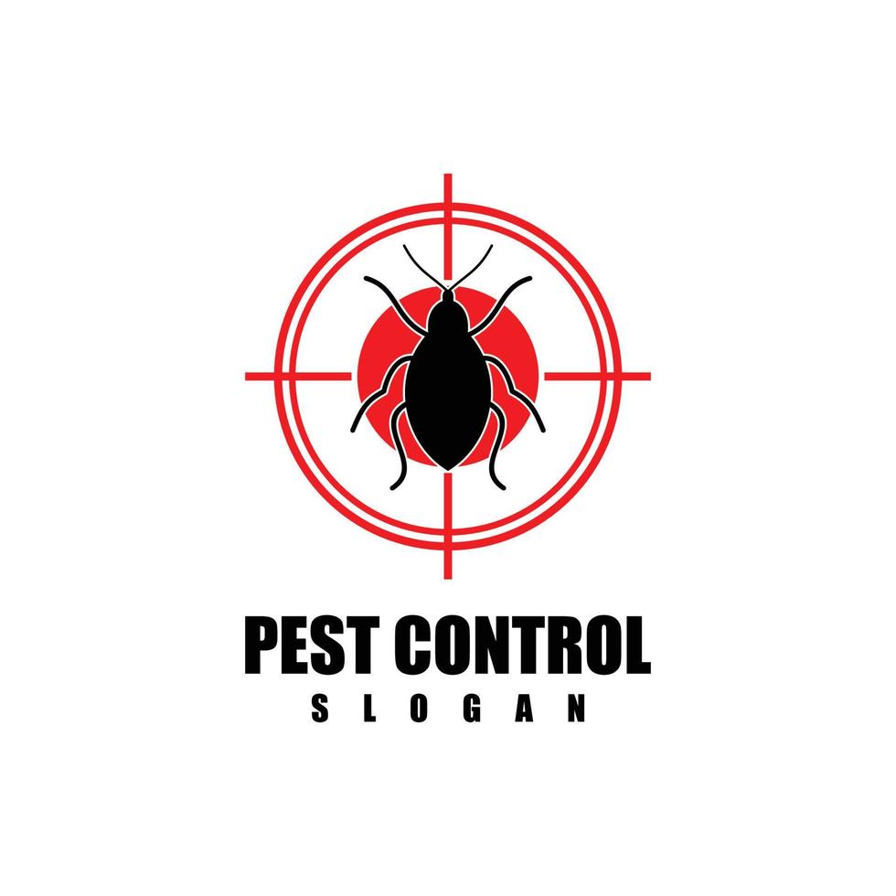 Icon pest control logo vector