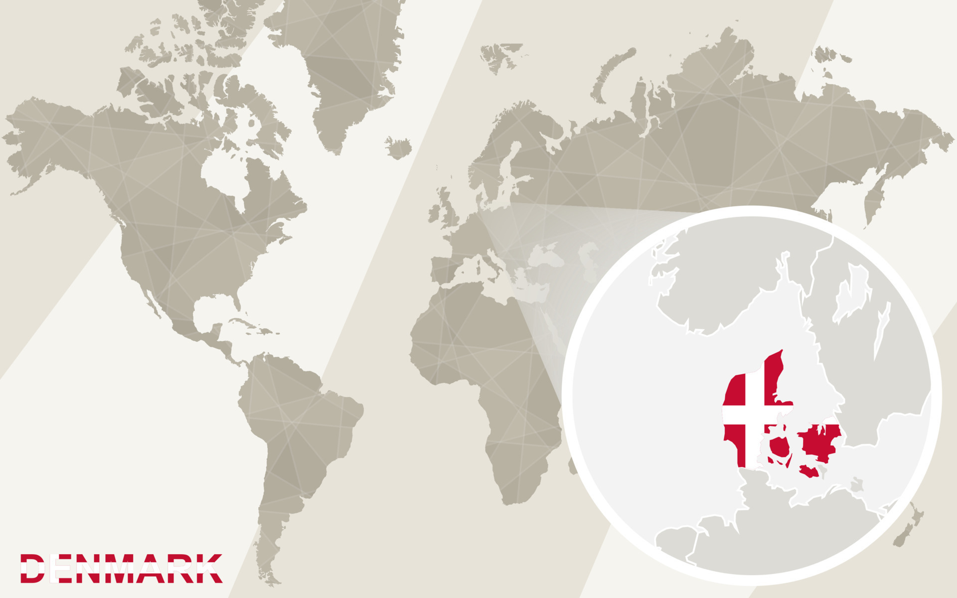 Zoom On Denmark Map And Flag World Map 10235973 Vector Art At Vecteezy Zoom On Denmark Map And Flag World Map Vector 