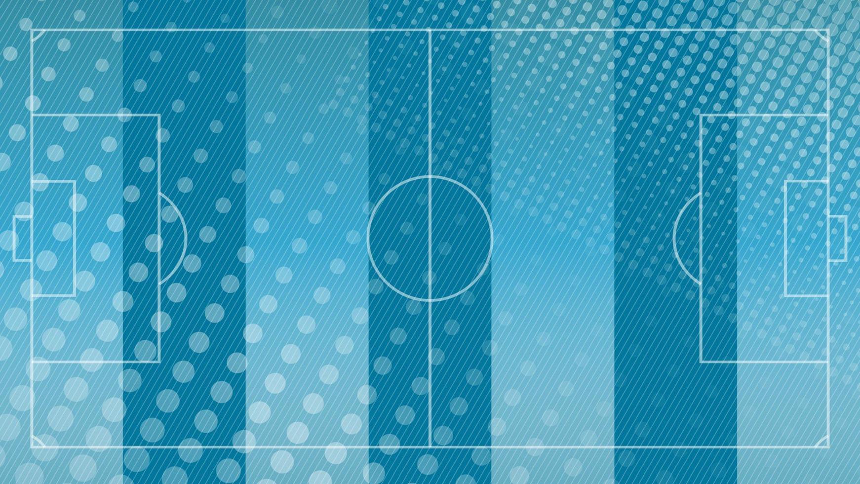 Football blue wallpaper vector