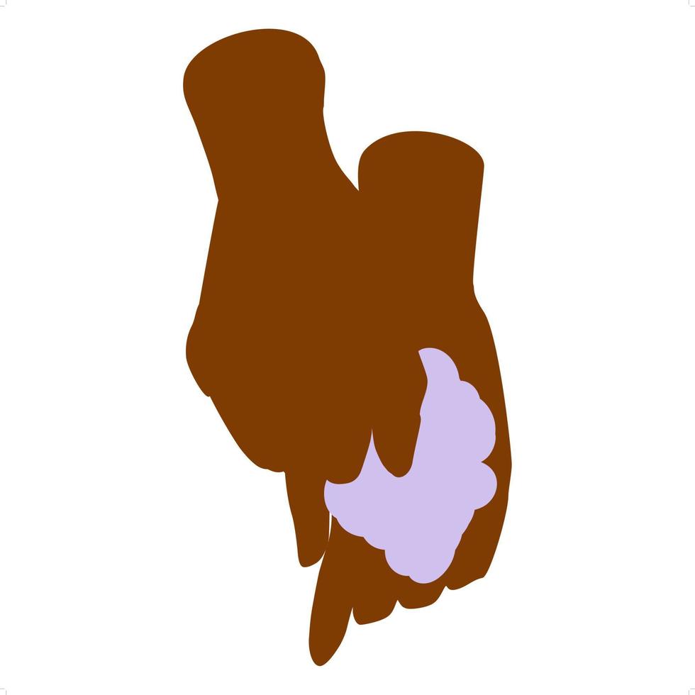 washing hands icon vector