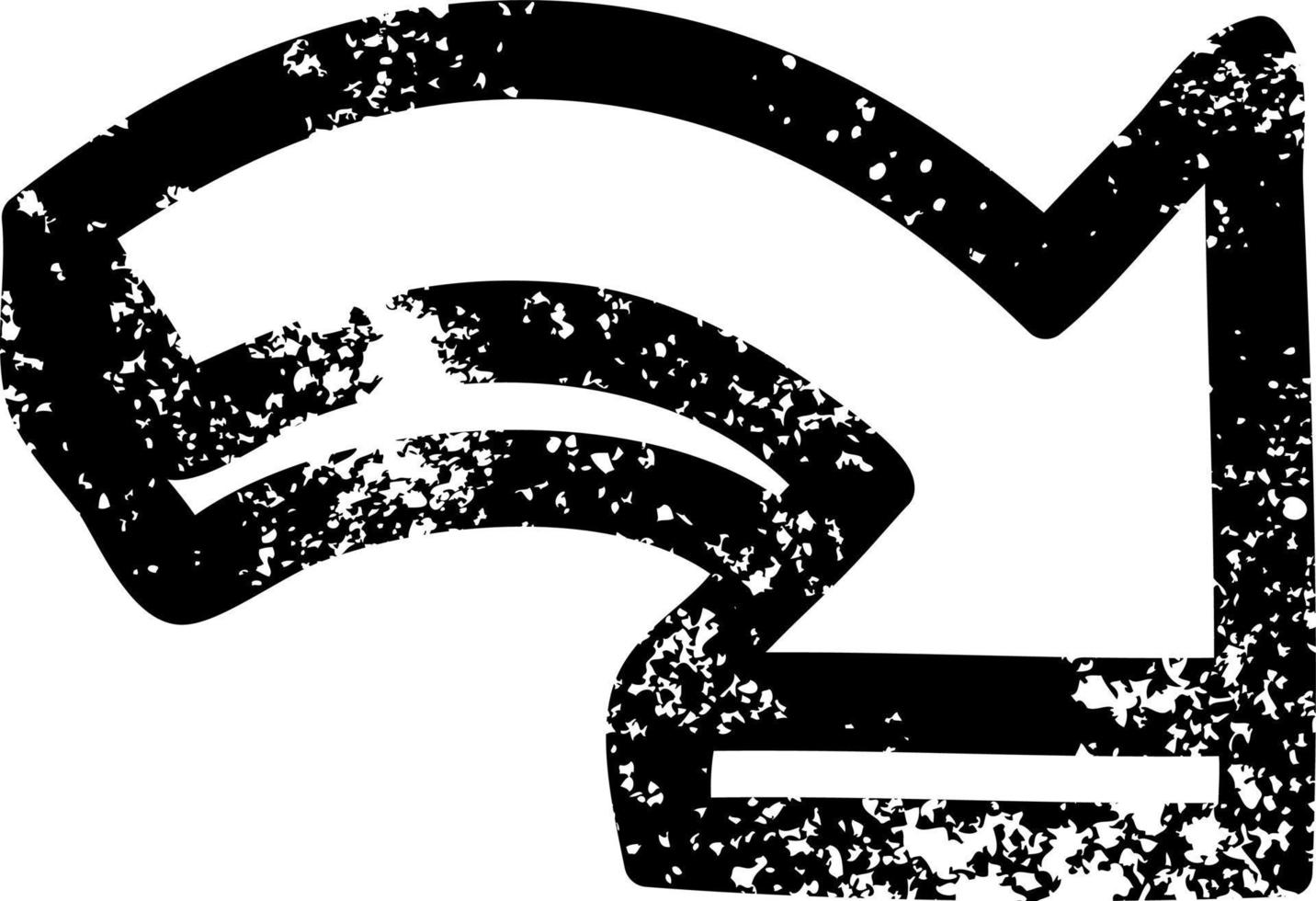 direction arrow icon vector