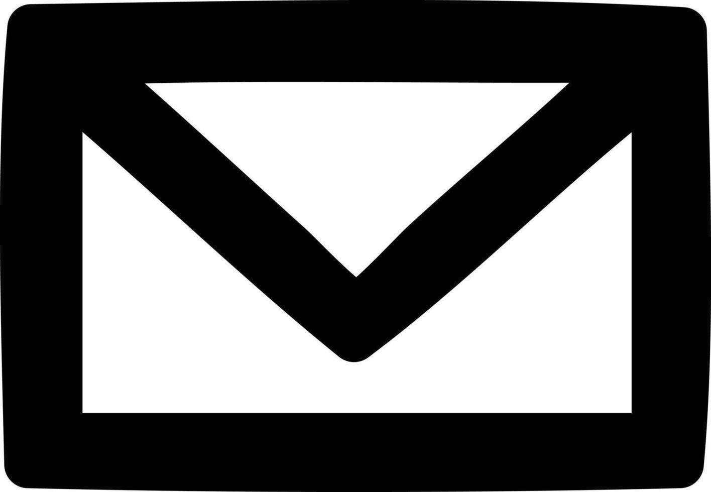 envelope letter icon vector