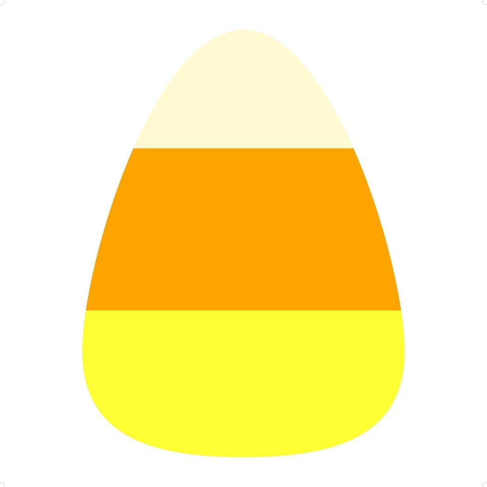 candy corn icon vector