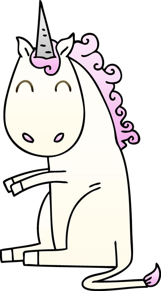 unicornio de dibujos animados sombreado degradado peculiar Vector en Vecteezy con degradado unicornio de dibujos animados sombreado degradado peculiar Vector en Vecteezy
