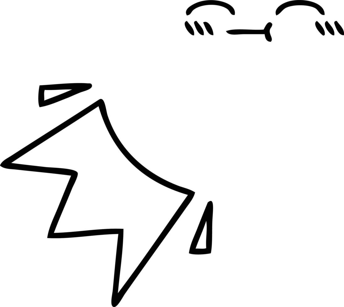 line drawing cartoon basketball vector