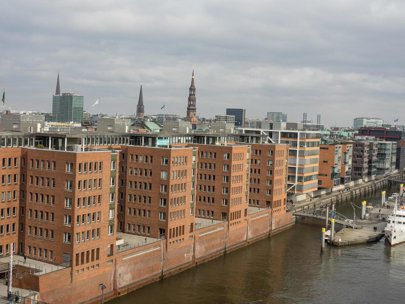 the city of Hamburg in germany photo