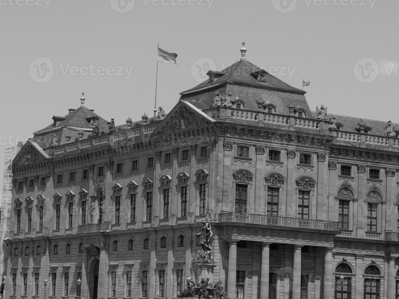 la ciudad de wurzburgo foto